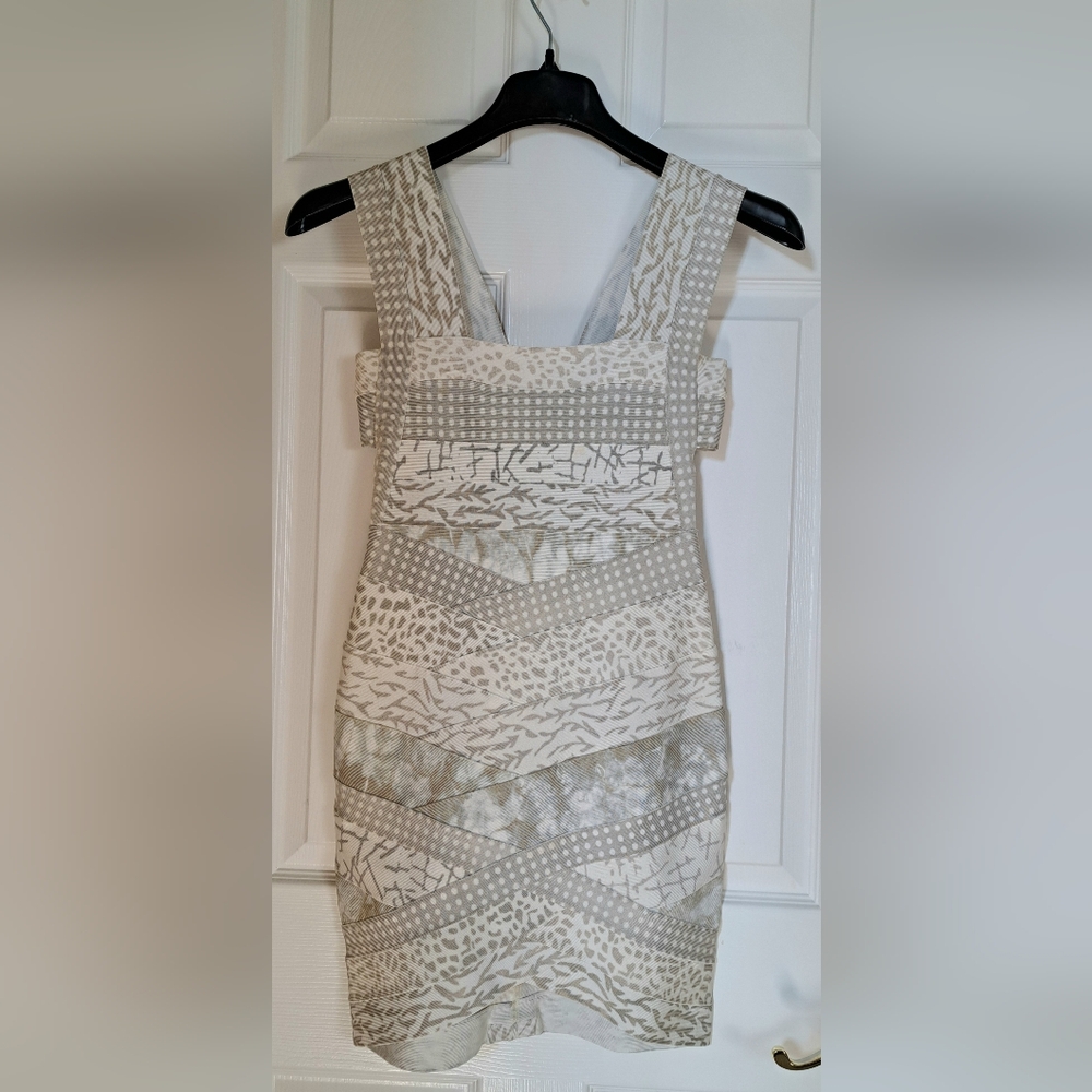 Herve Leger Mini Bandage Dress